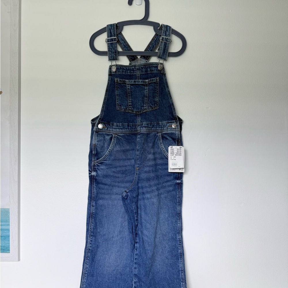 H&M Girls Denim Overalls